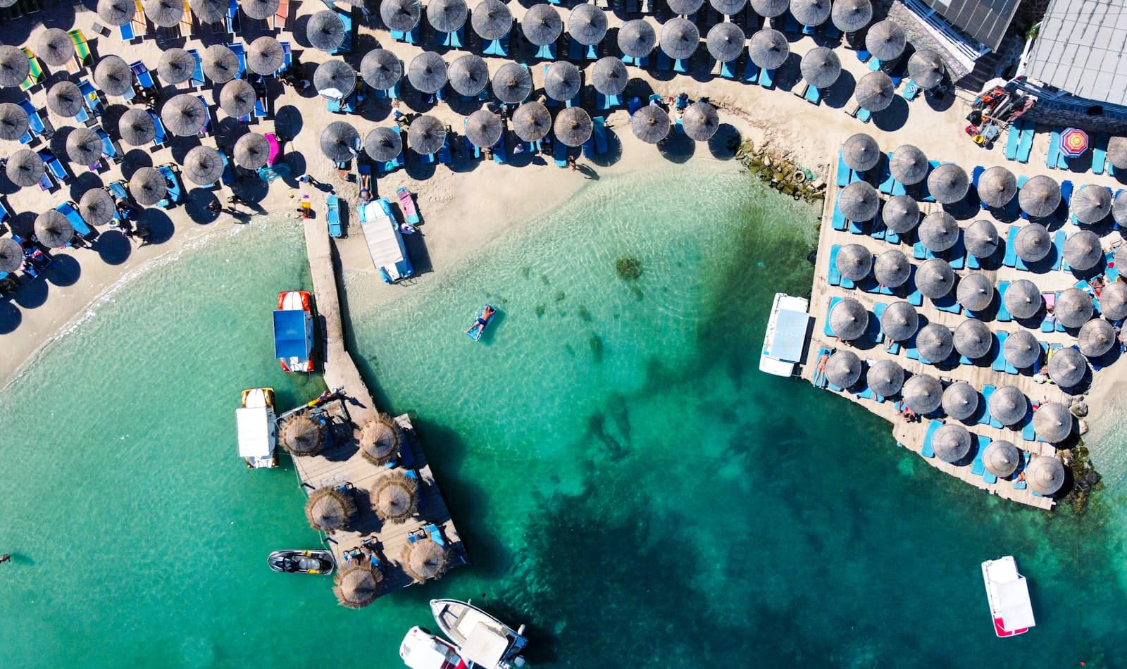 the Riviera at Ksamil