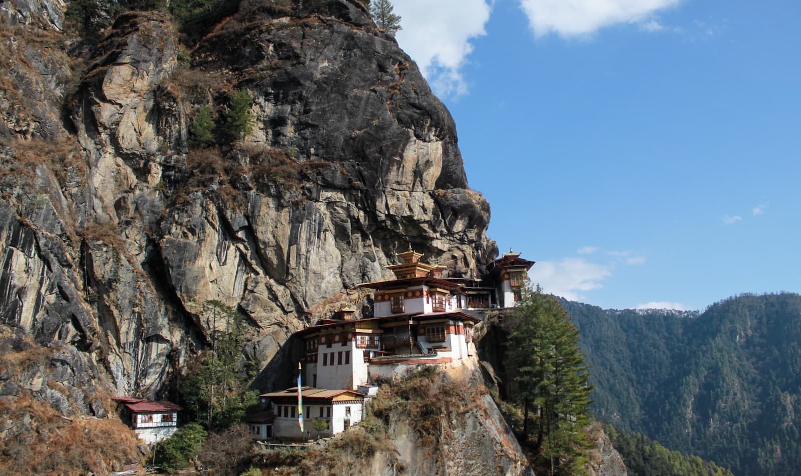 Tiger's Nest above the Paro valley