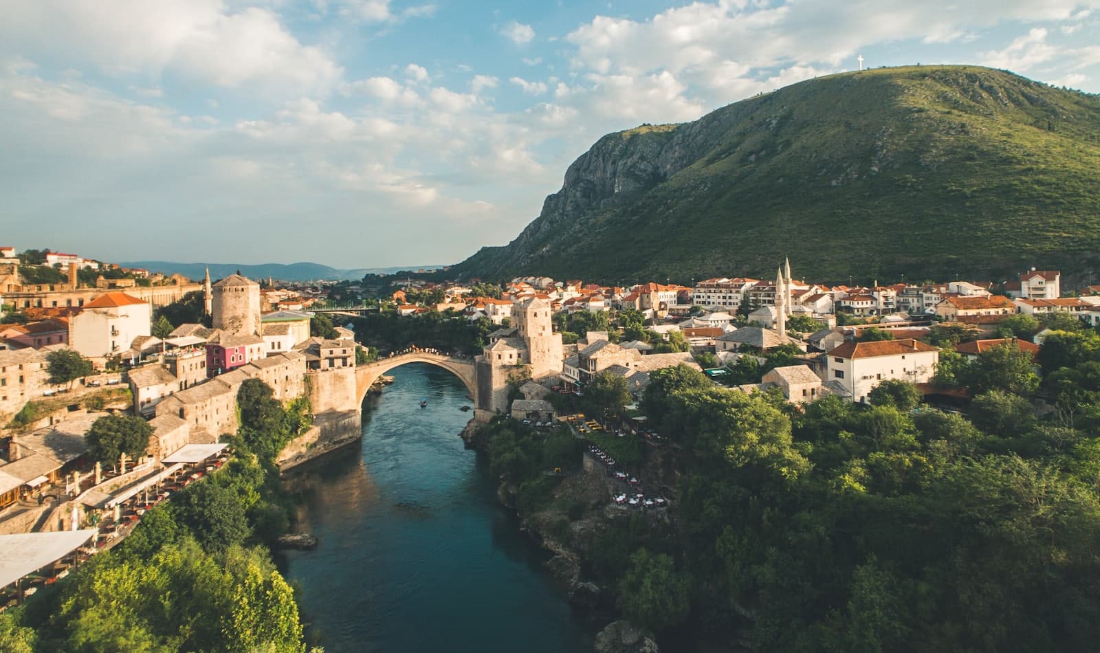 Stari Most at dusk, Mostar