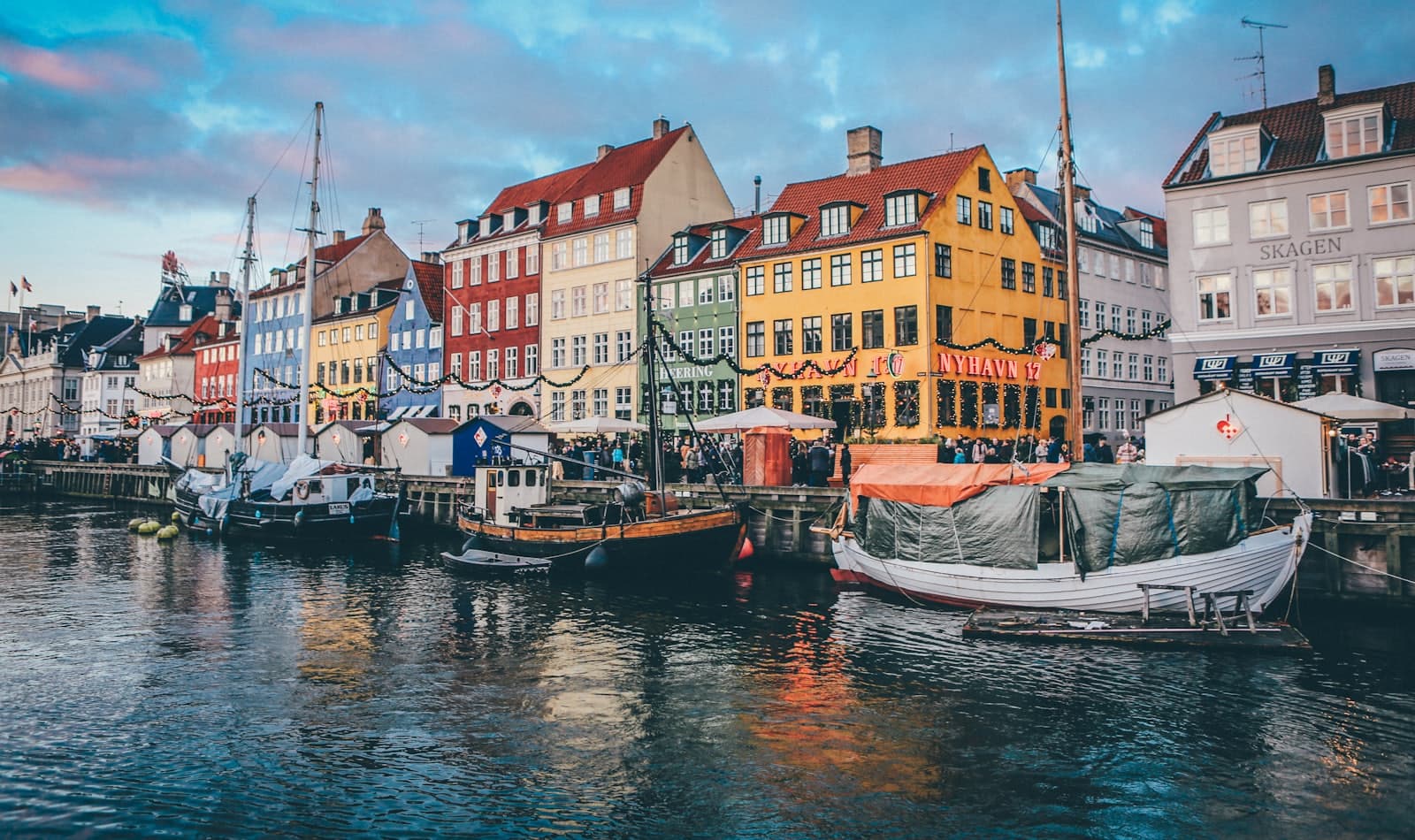 Nyhavn's painted harbour