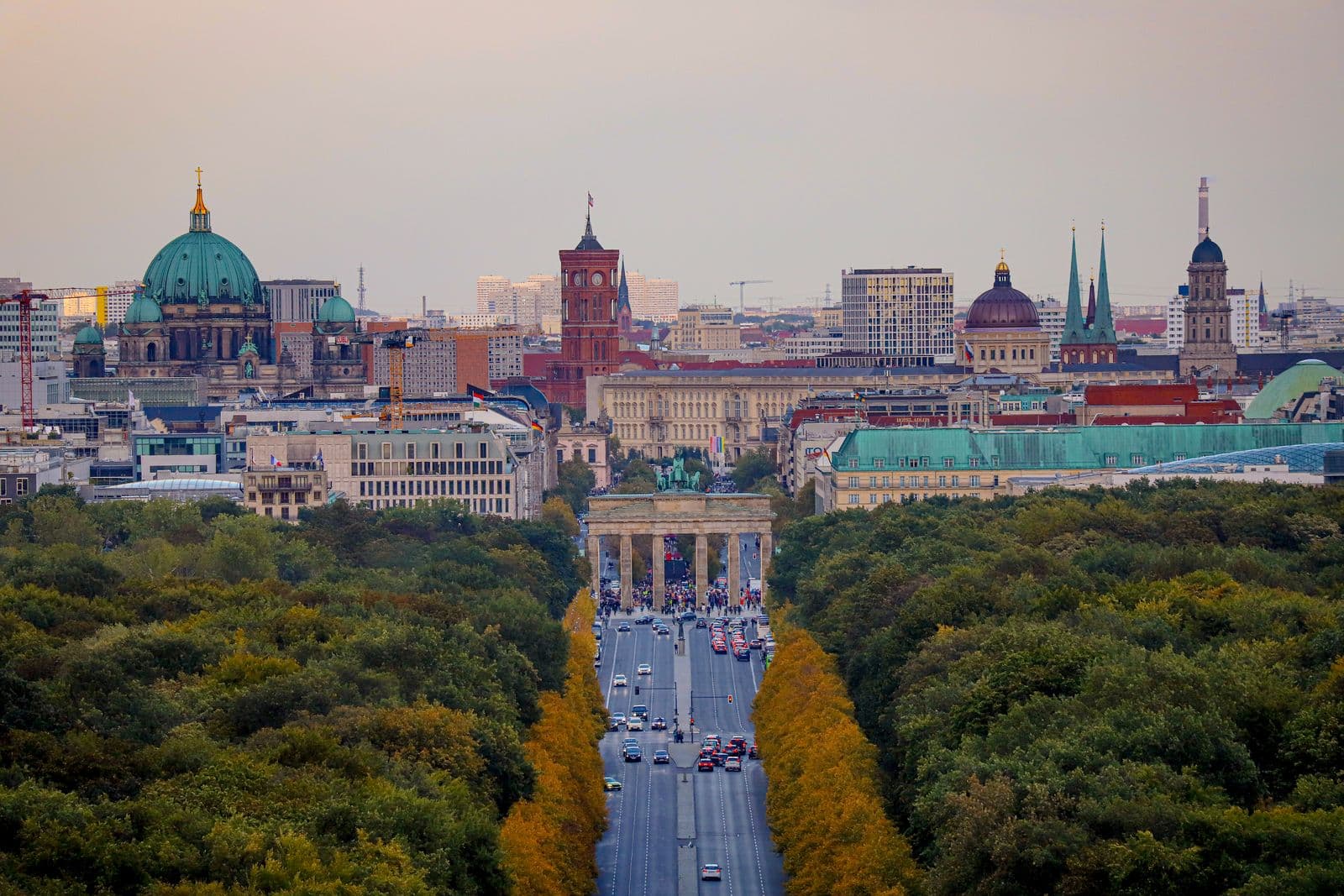 Berlin at blue hour