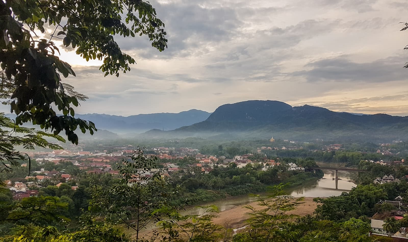 Luang Prabang from Phousi Hill