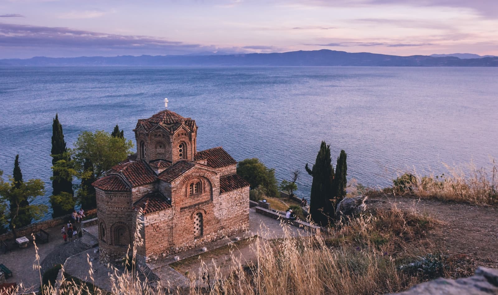 Lake Ohrid from the fortress