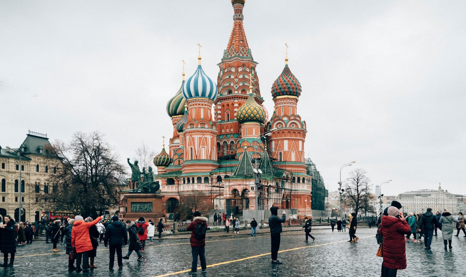 Red Square at blue hour