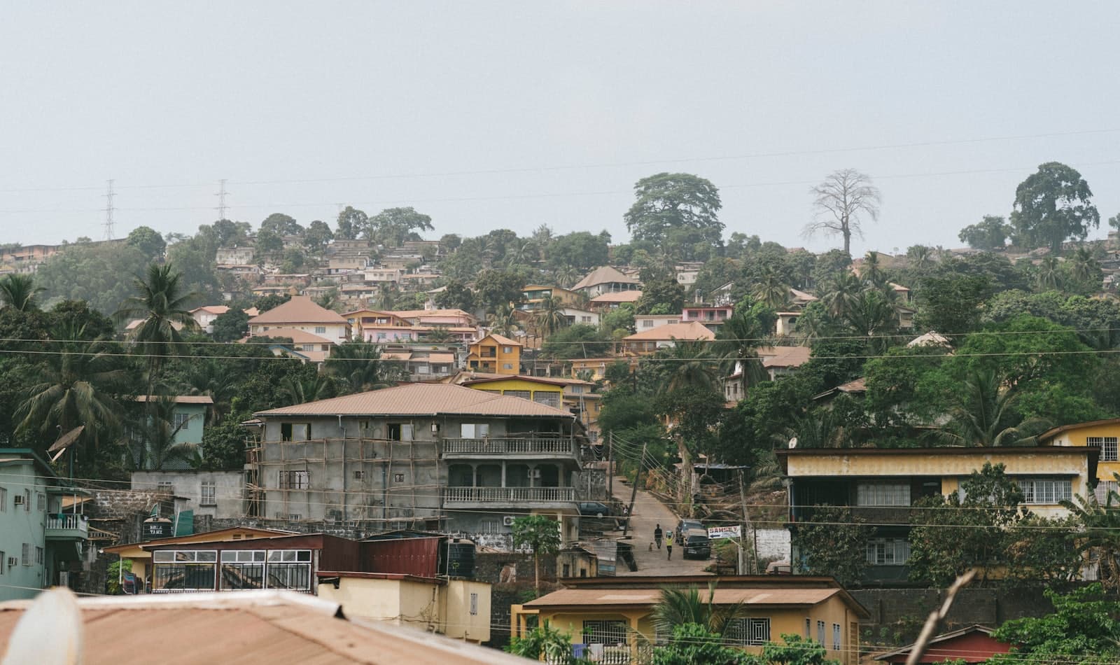 the beaches of the Freetown peninsula