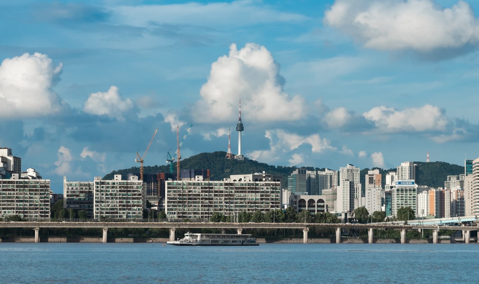 Seoul's skyline from Namsan