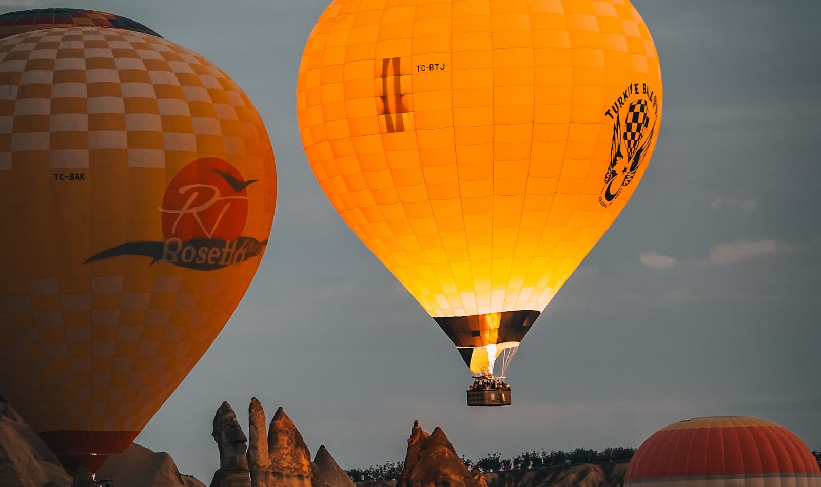 Cappadocia at sunrise